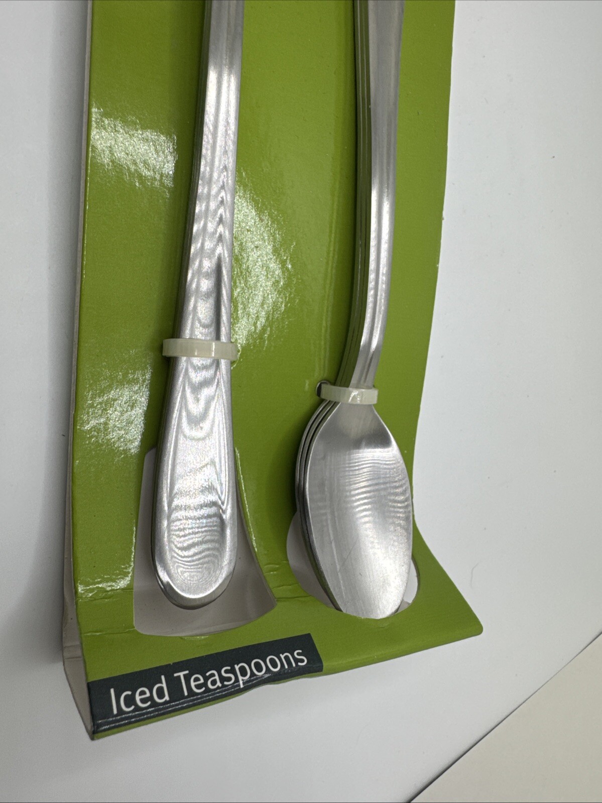 Cambridge Stainless Steel Flatware 6 Piece Set Iced Teaspoons NEW