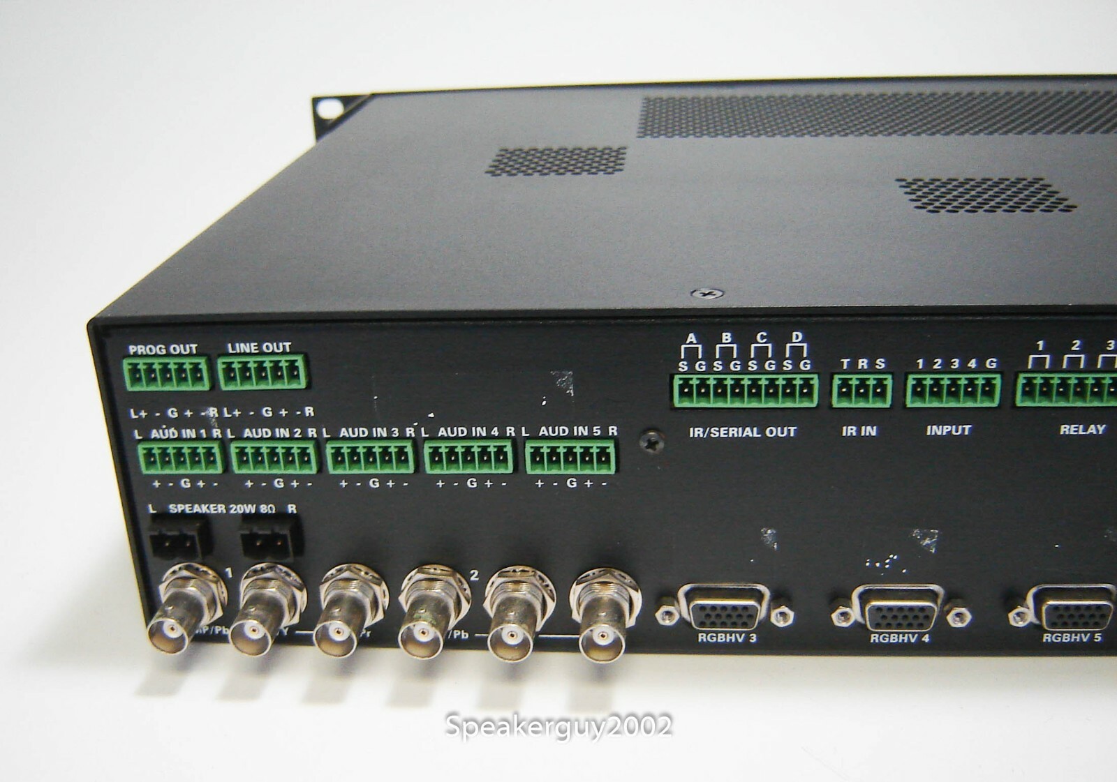 Rack Mountable Crestron MPS-100 / Multimedia Presentation System / 4456879 -- CC