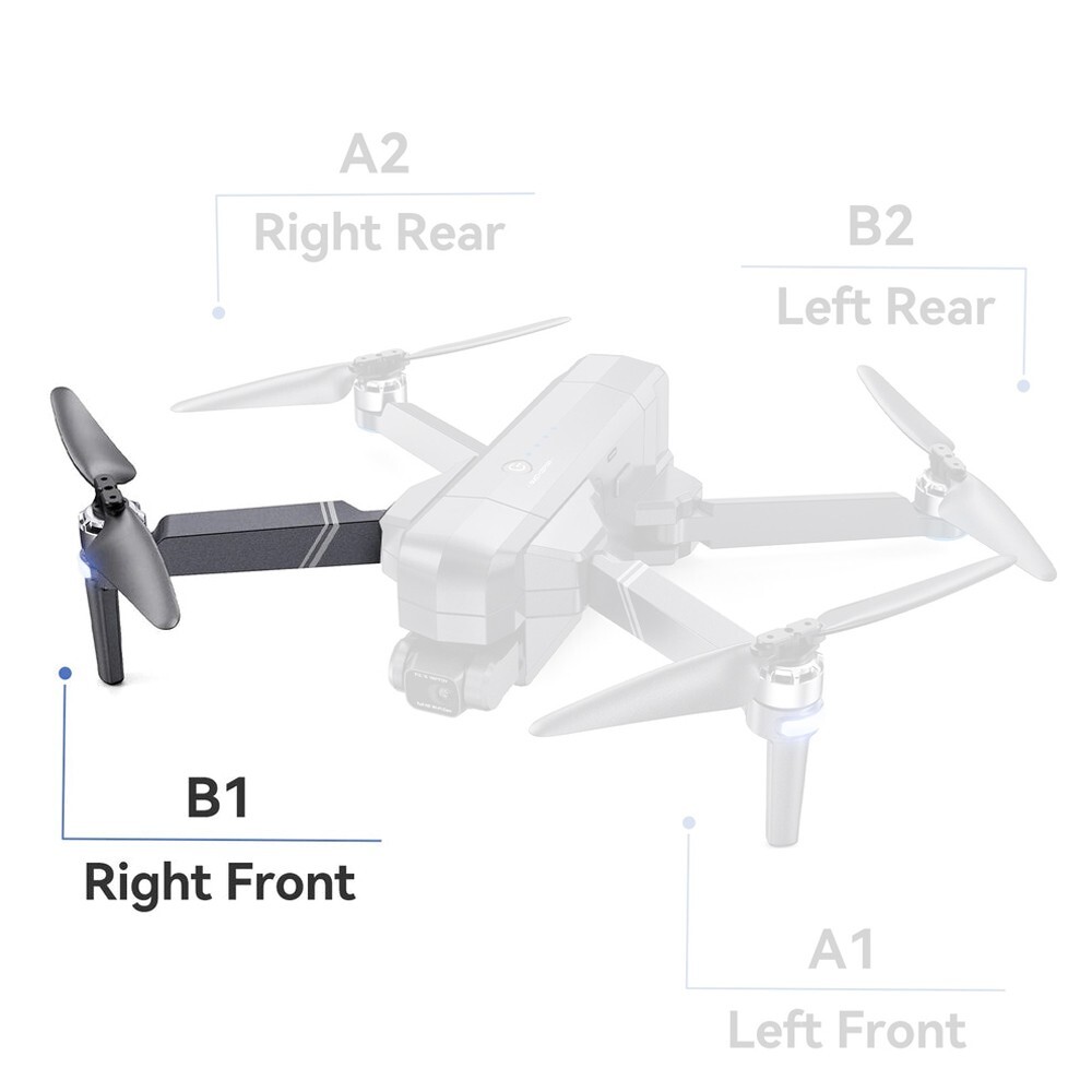 [OEM Used Parts]Ruko F11GIM2 F11GIM Drone Arm Kit Spare Parts Right Front B1