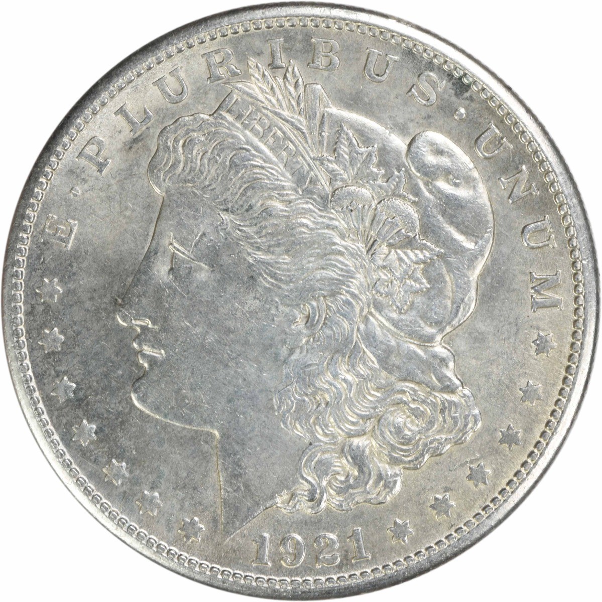 1921-S Morgan Silver Dollar BU Uncertified #505