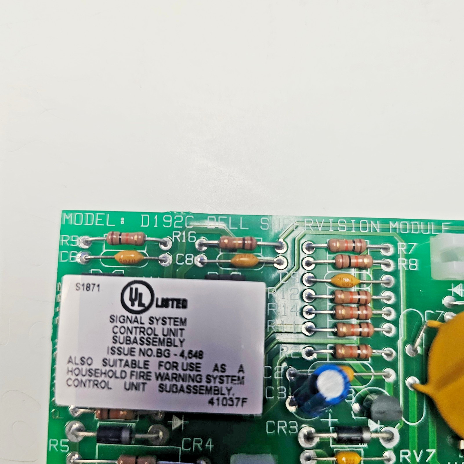 Bosch D192C Bell Supervision Module USED