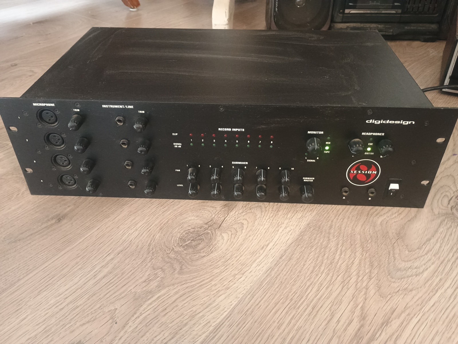 Digidesign 8 Audio interface PZ001 Made In USA , On
