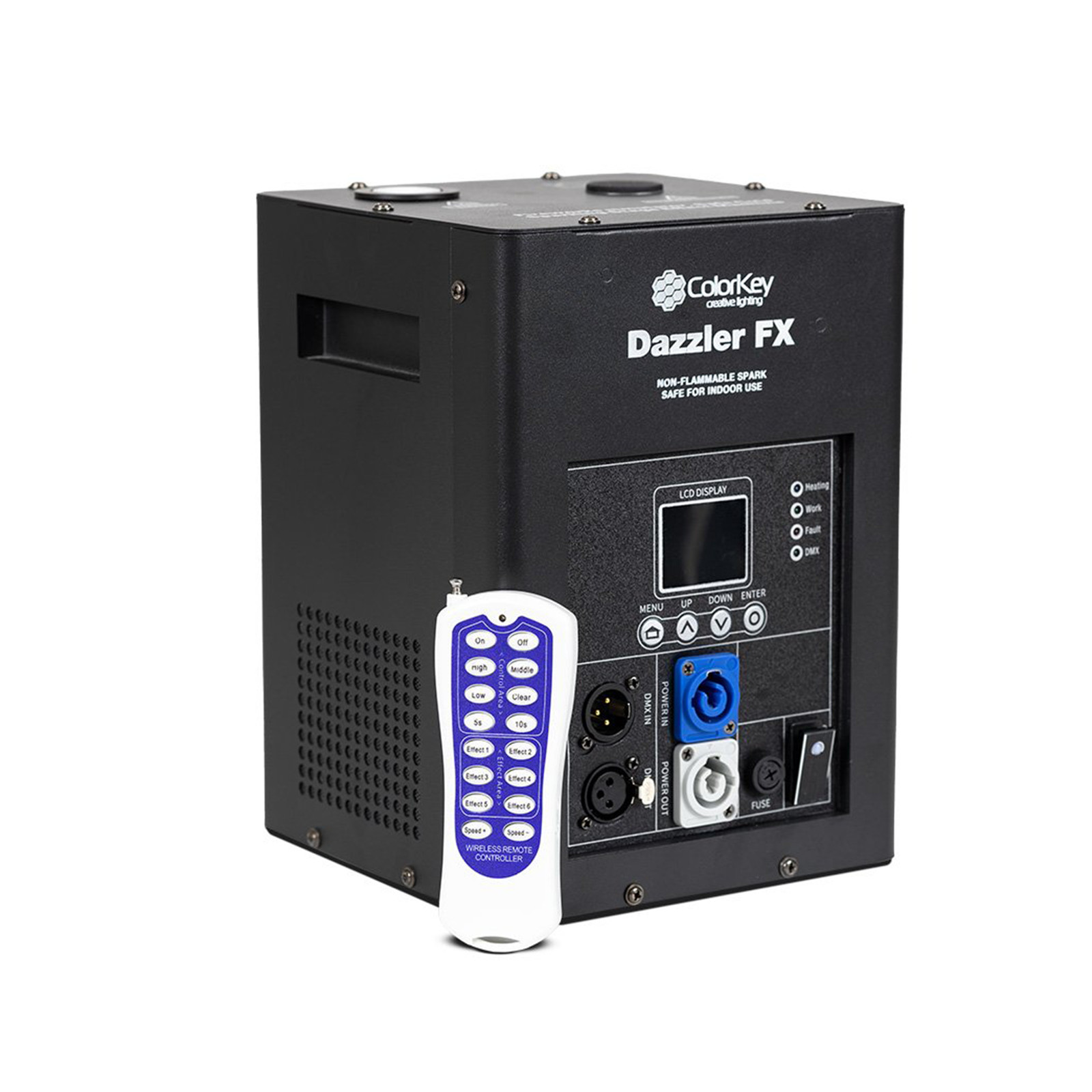 ColorKey Dazzler FX MKII Cold Spark Machine - Black
