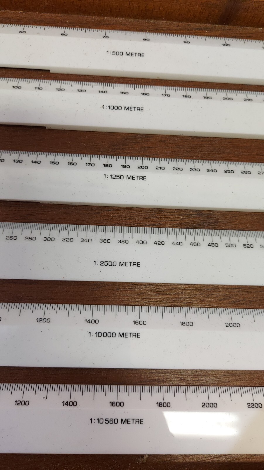 Vintage Tachymeter Plotting Set Made In England.