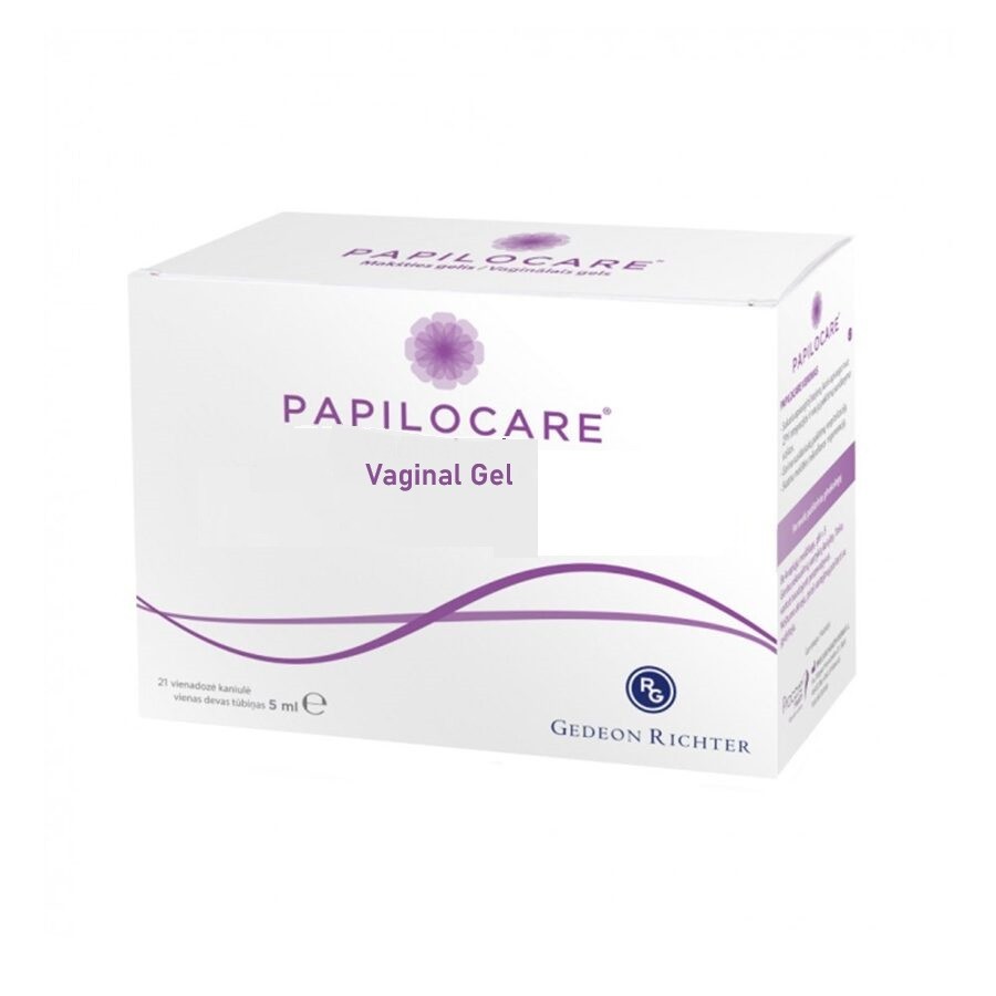 PAPILOCARE VAGINAL GEL 5 ML, 21 pcs. CPV Human papillomavirus
