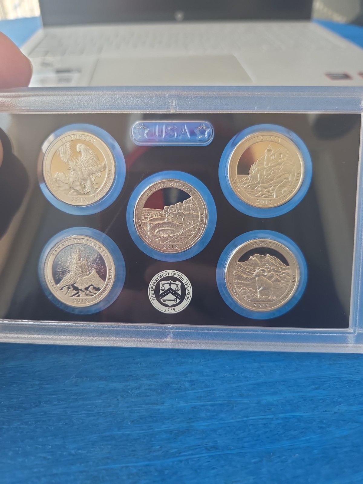 2012 US Mint Silver Proof Set – Only 395,443 Made – Complete OGP with COA