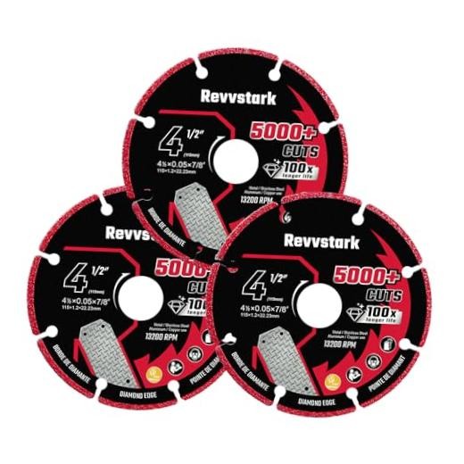 4 1/2 Inch Diamond Cutting Wheel - 4-1/2 Cut Off Wheel for Angle 3.0 4.5"x7/8in.