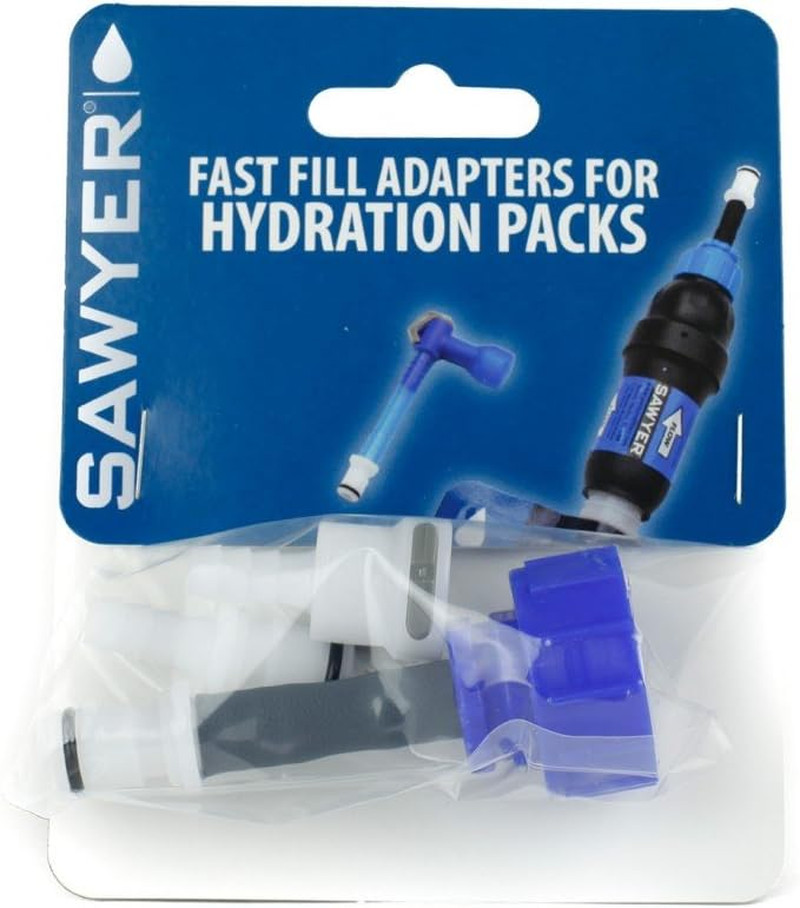 Products SP115 Fast Fill Adapters for Hydration Packs Blue/White,One Size