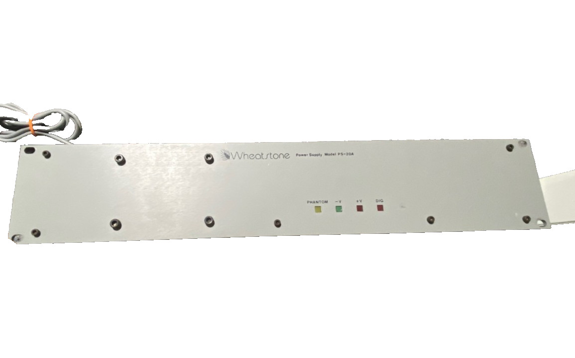 The Wheatstone Audioarts PS-20A power supply