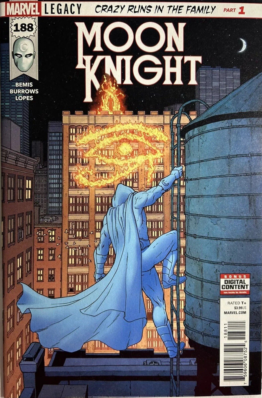 Moon Knight #188 CVR A -  NM 1st App Sun King