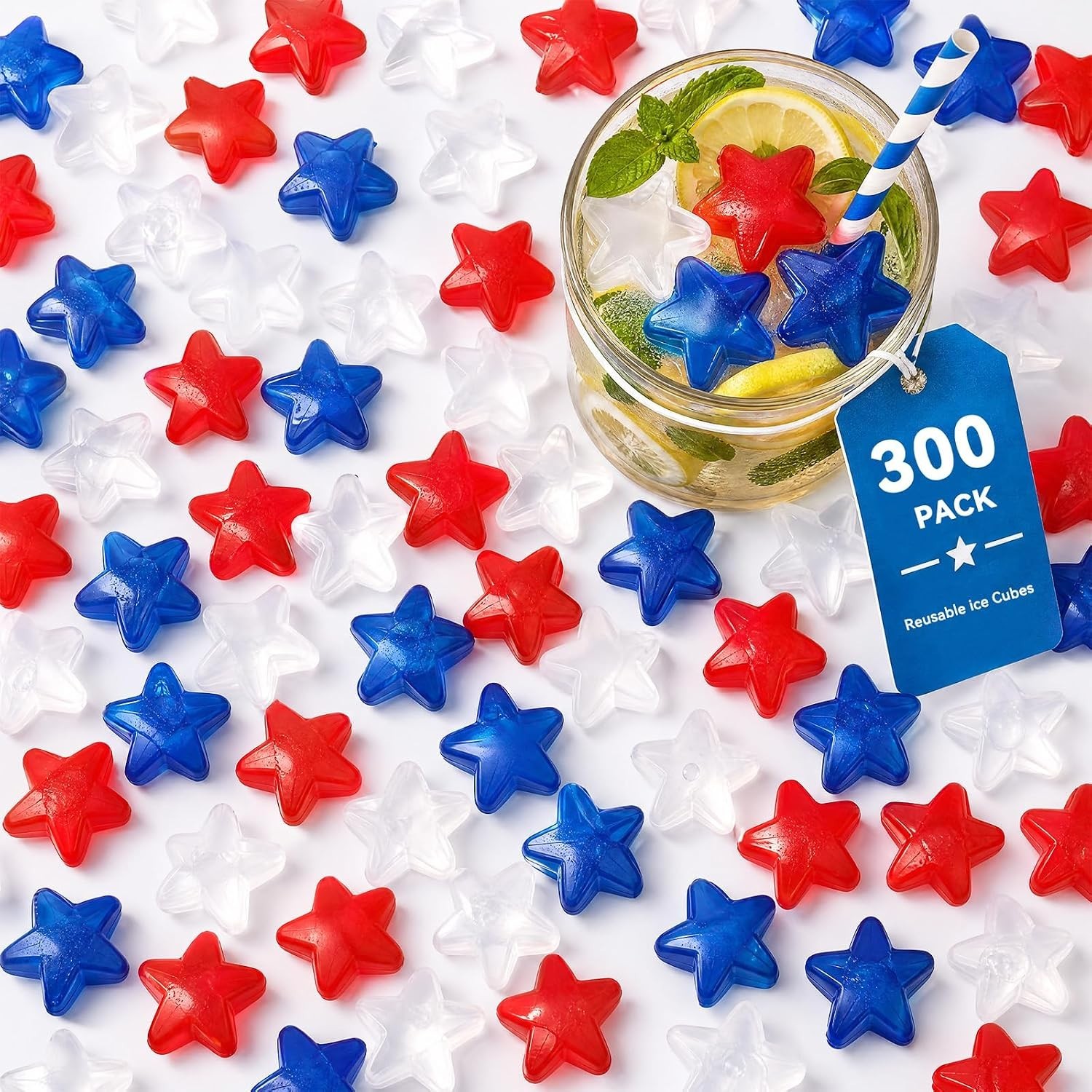 360PC Reusable Ice Cubes Refreezable Ice Cubes Reusable Ice Cubes