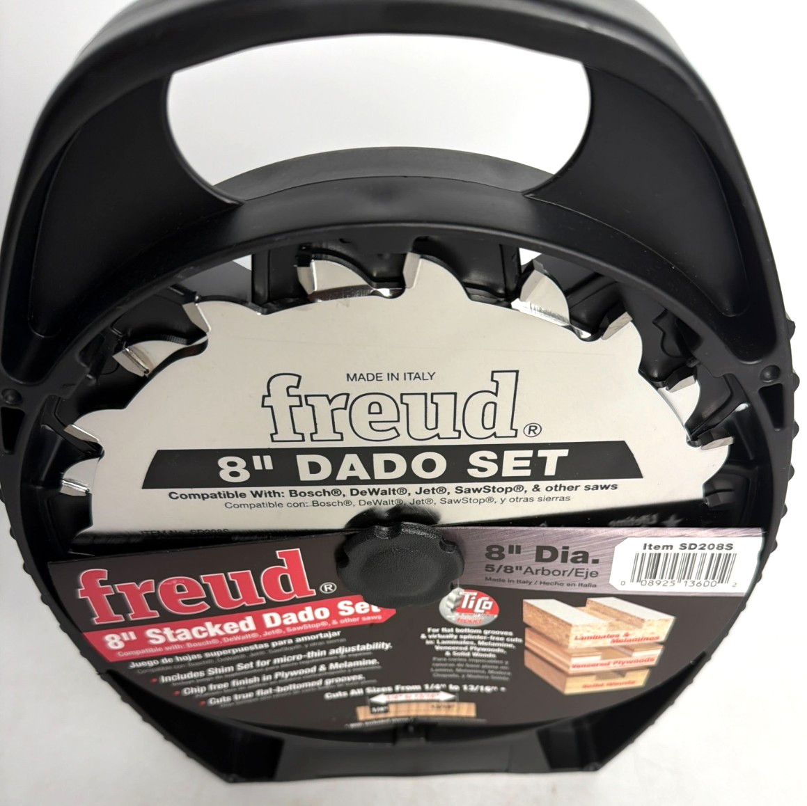 [NEW] (SD208) Freud 8" Pro Dado Set