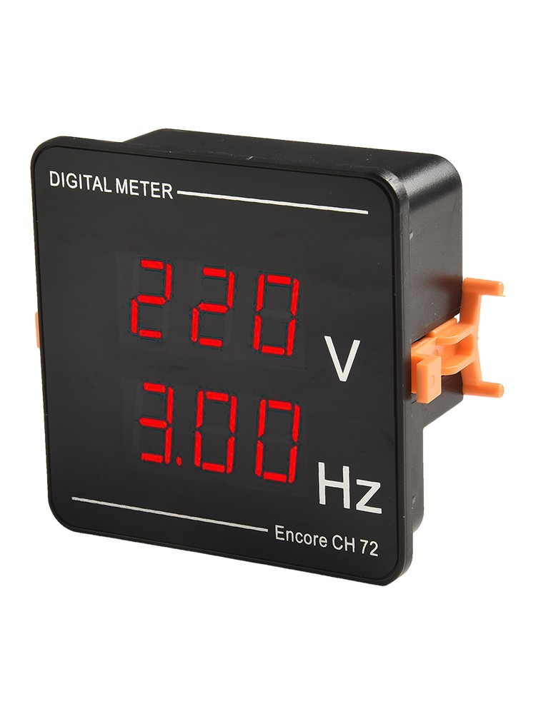 Electricity Measurement Device with Simultaneous Voltage and Frequency Readings