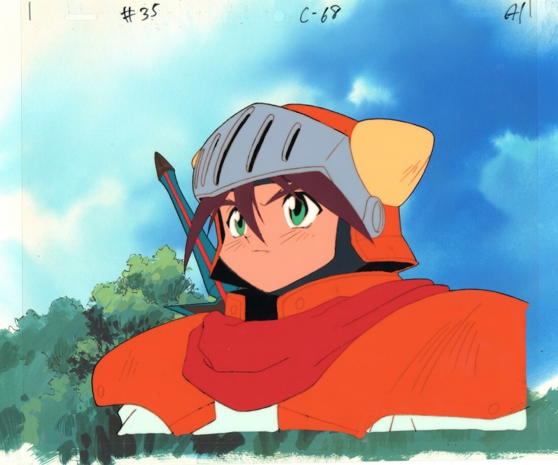 Anime Cel Ryu Knight #7