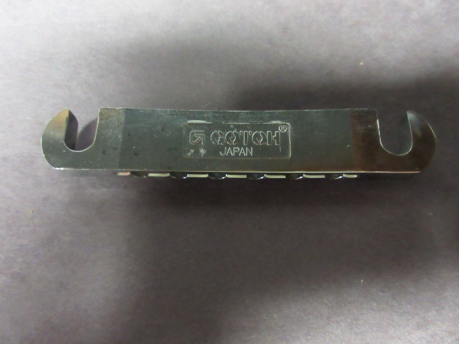NEW Gotoh Stop Tailpiece Chrome