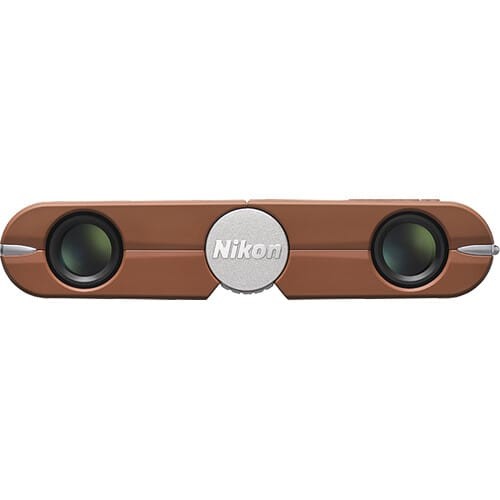 Nikon 4x10D CF Amber Brown Pocket Binoculars Compact (16842)
