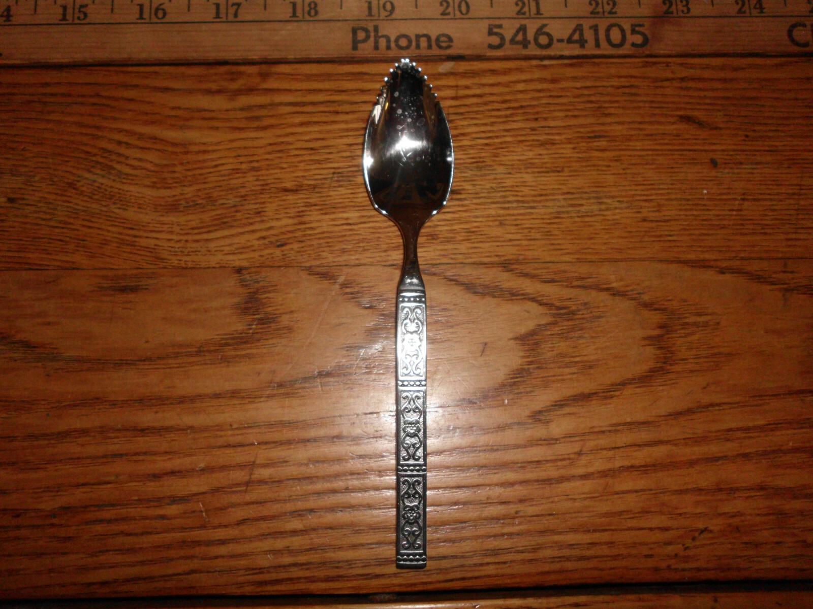 ONEIDA ISABELLA STAINLESS Serrated Grapefruit  spoon