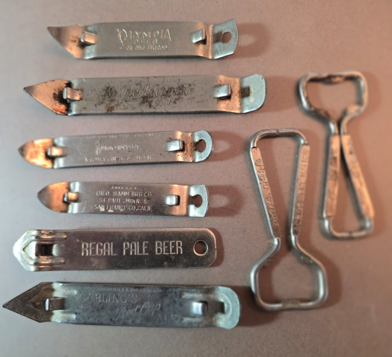 Lot, VTG Beer Bottle & Can Openers, Advertising