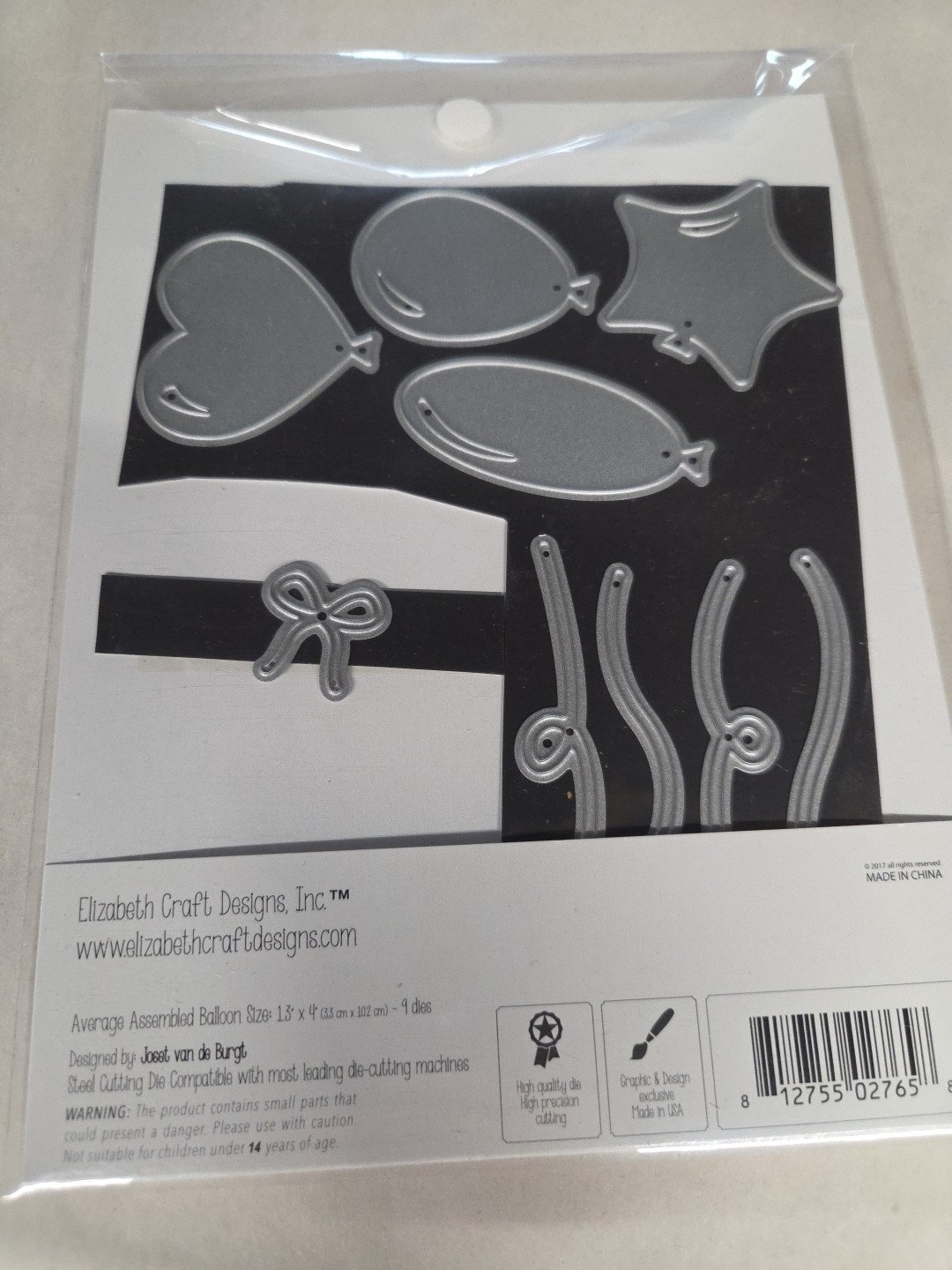 Elizabeth Craft designs Balloons