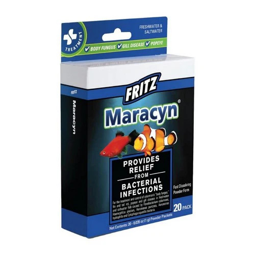 Maracyn Bacterial Treatment Powder for Freshwater and S