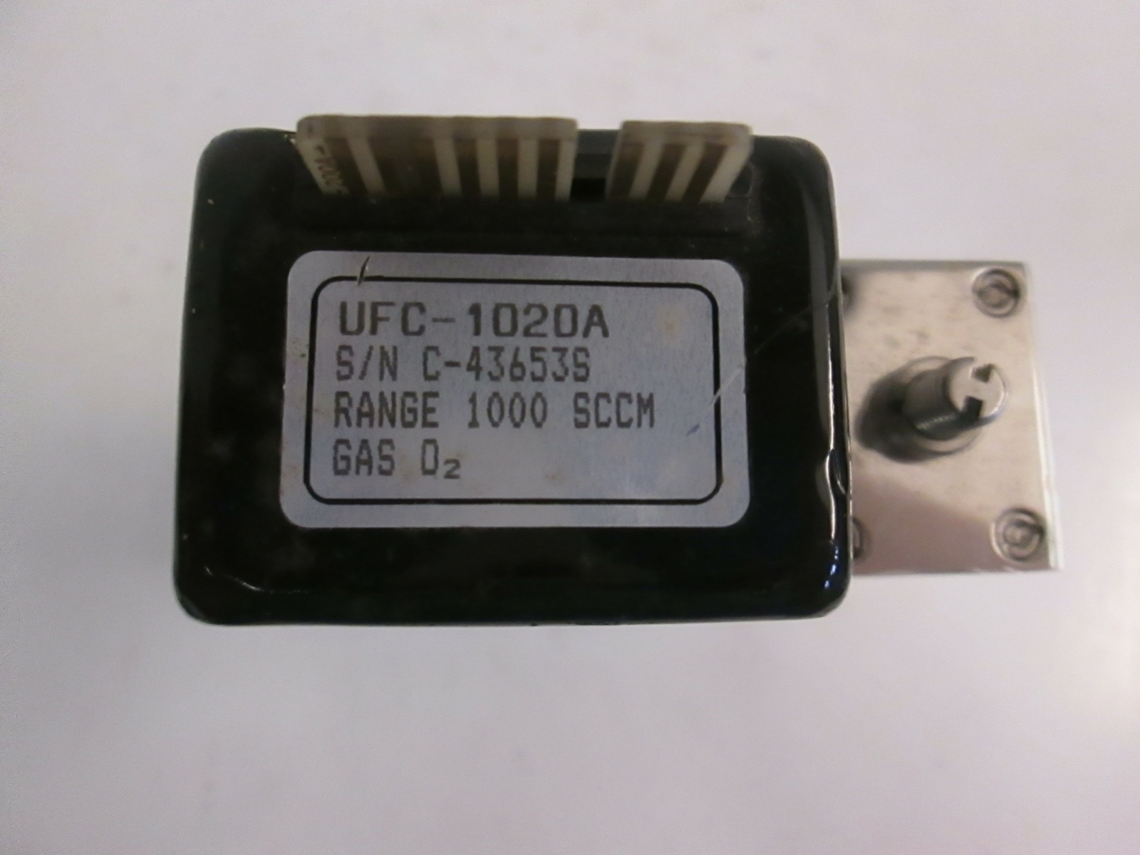 Unit UFC-1020A Mass Flow Controller MFC, O2, 1000 SCCM