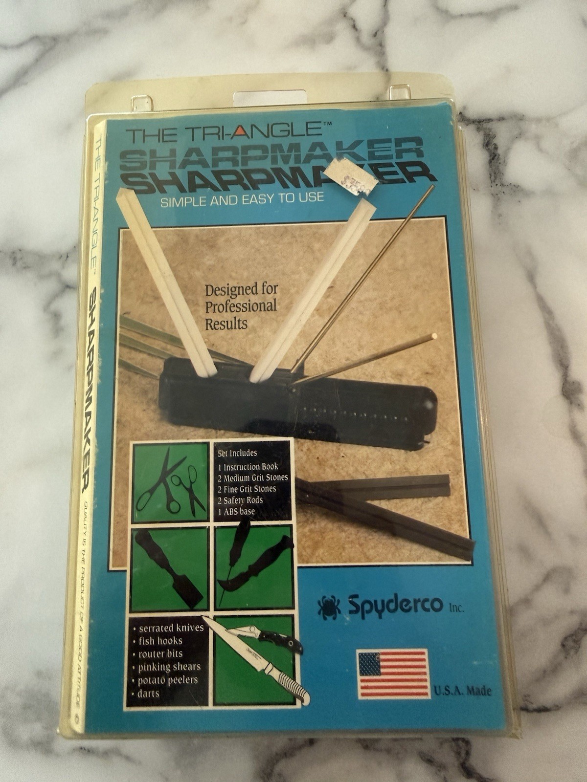 Vintage Spyderco Sharpmaker Sharpener