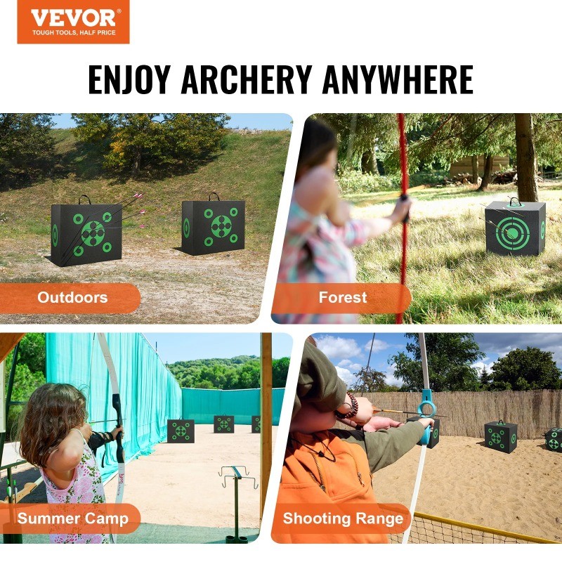 BENTISM Cube XPE Foam Archery & Bow Target