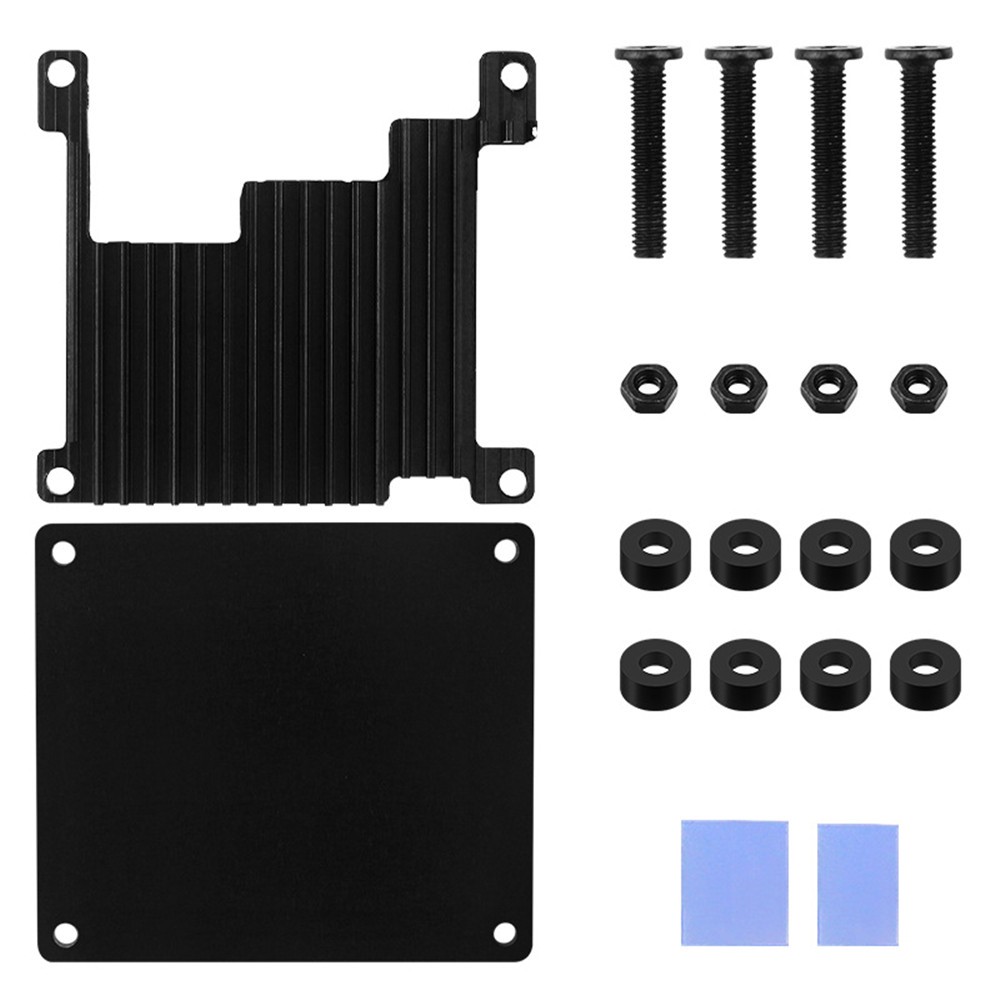 1 PC Aluminum Alloy Powerful Passing Cooling Shell Fit for Orange Pi Zero 3