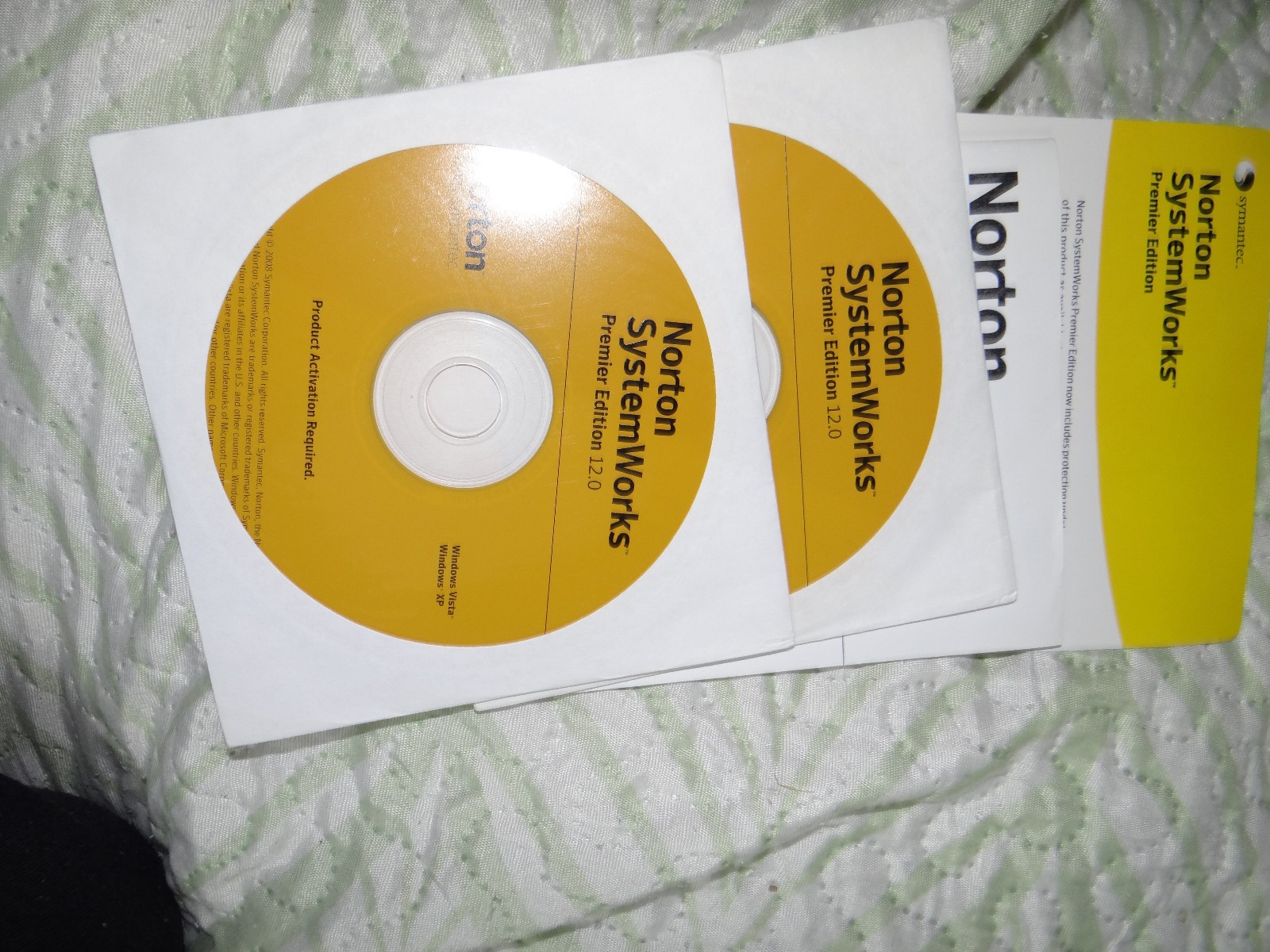 Norton SystemWorks Premier Edition 12.0 - CD with serial number