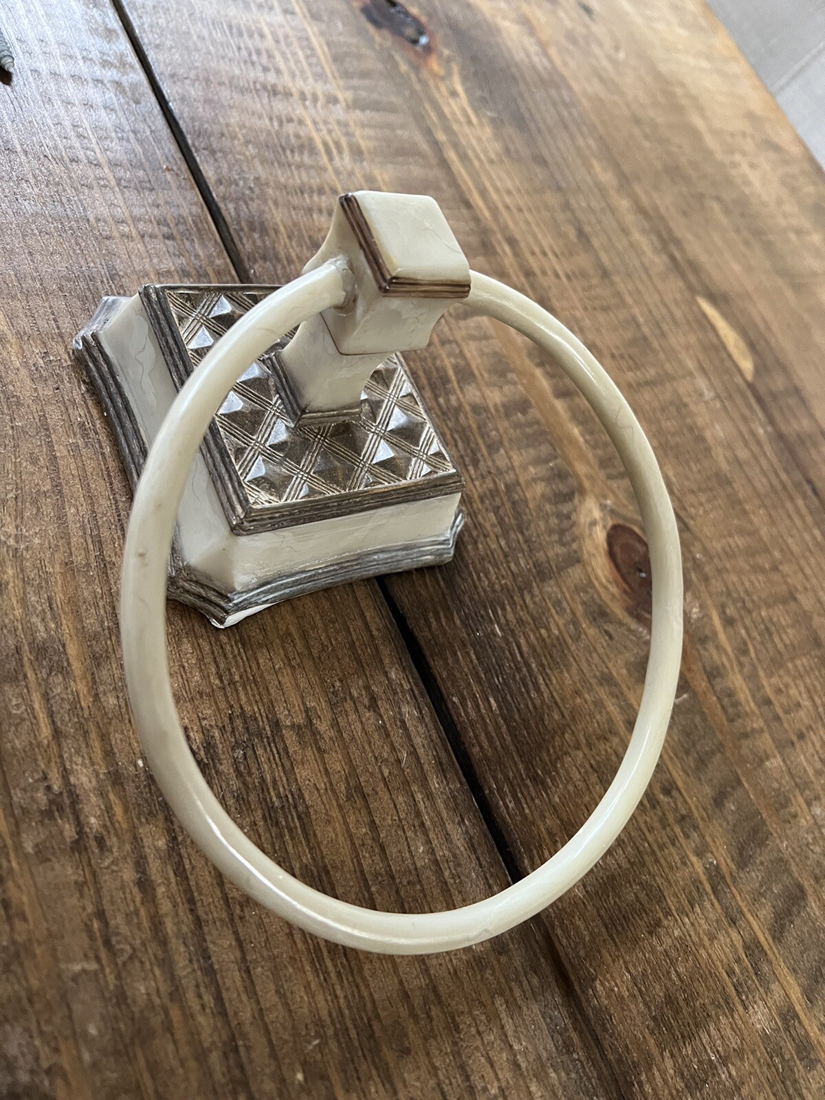 Towel Ring and Toilet Paper Combo