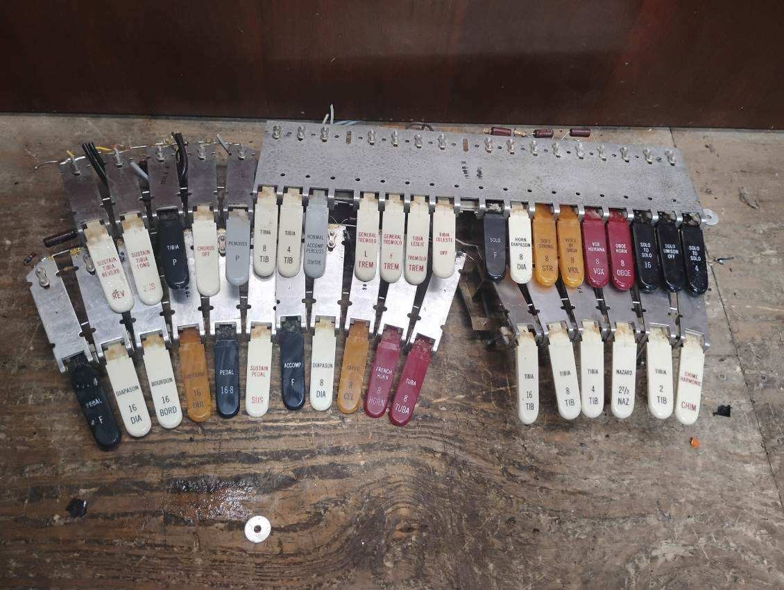 Vintage Conn Organ Tabs! MAKE OFFER!