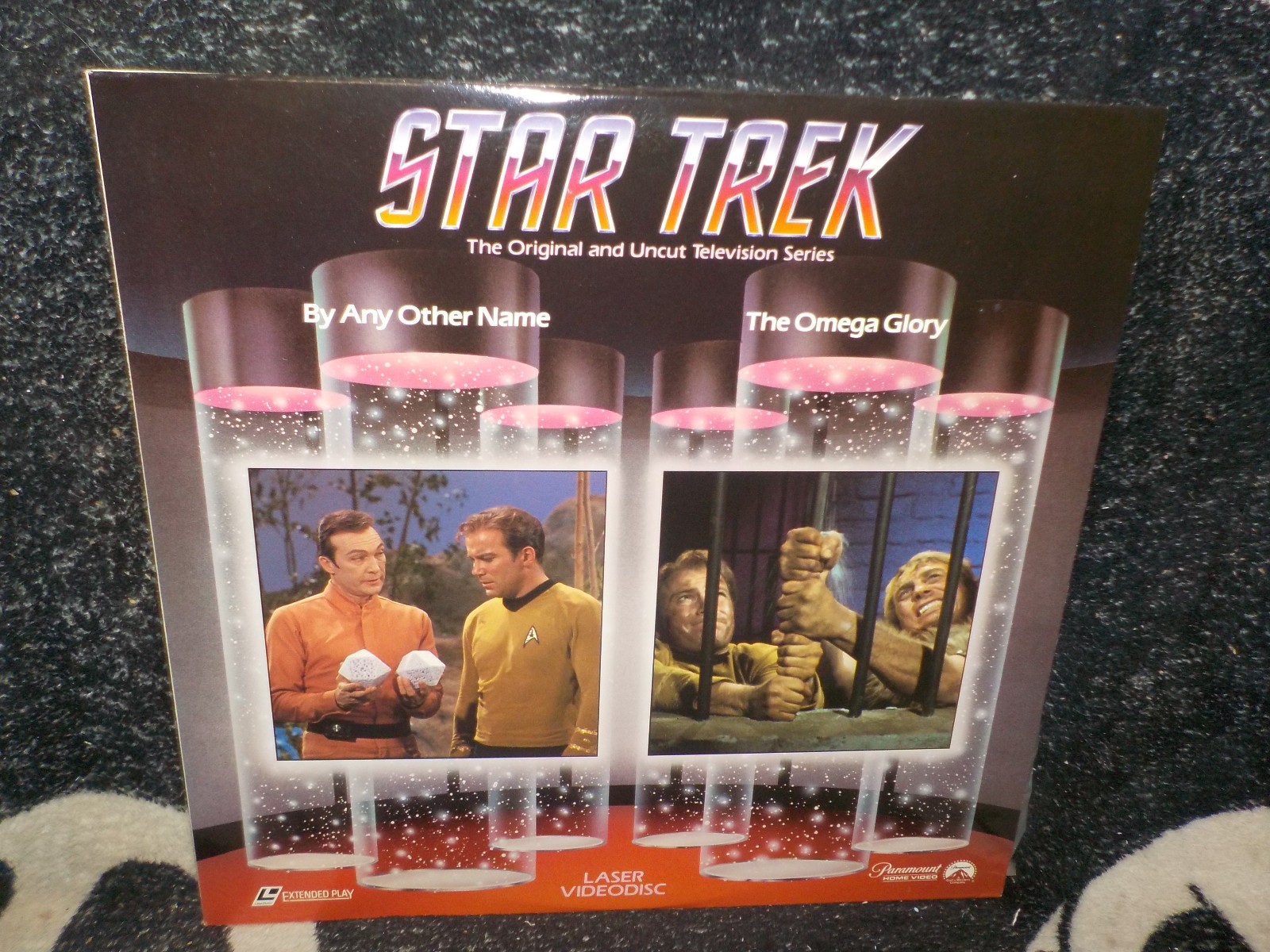 Star Trek TOS By Any Other Name & The Omega Glory Laserdisc LD Free Ship $50