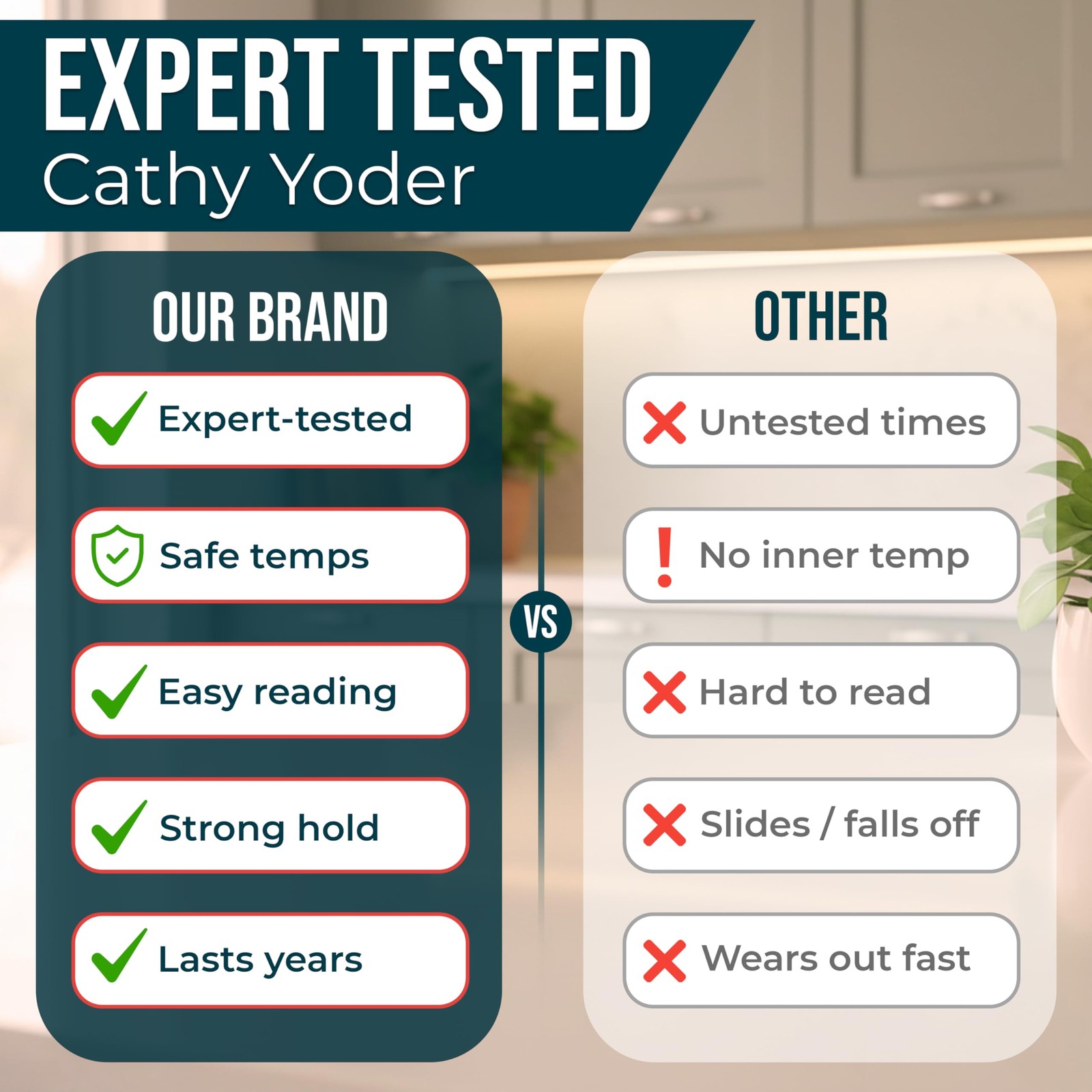 Cathy Yoder's Air Fryer Cheat Sheet Set, Accessories, 8x10", Black