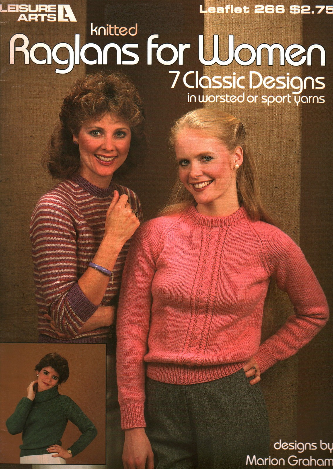 Knitted Raglans for Women | Leisure Arts 266