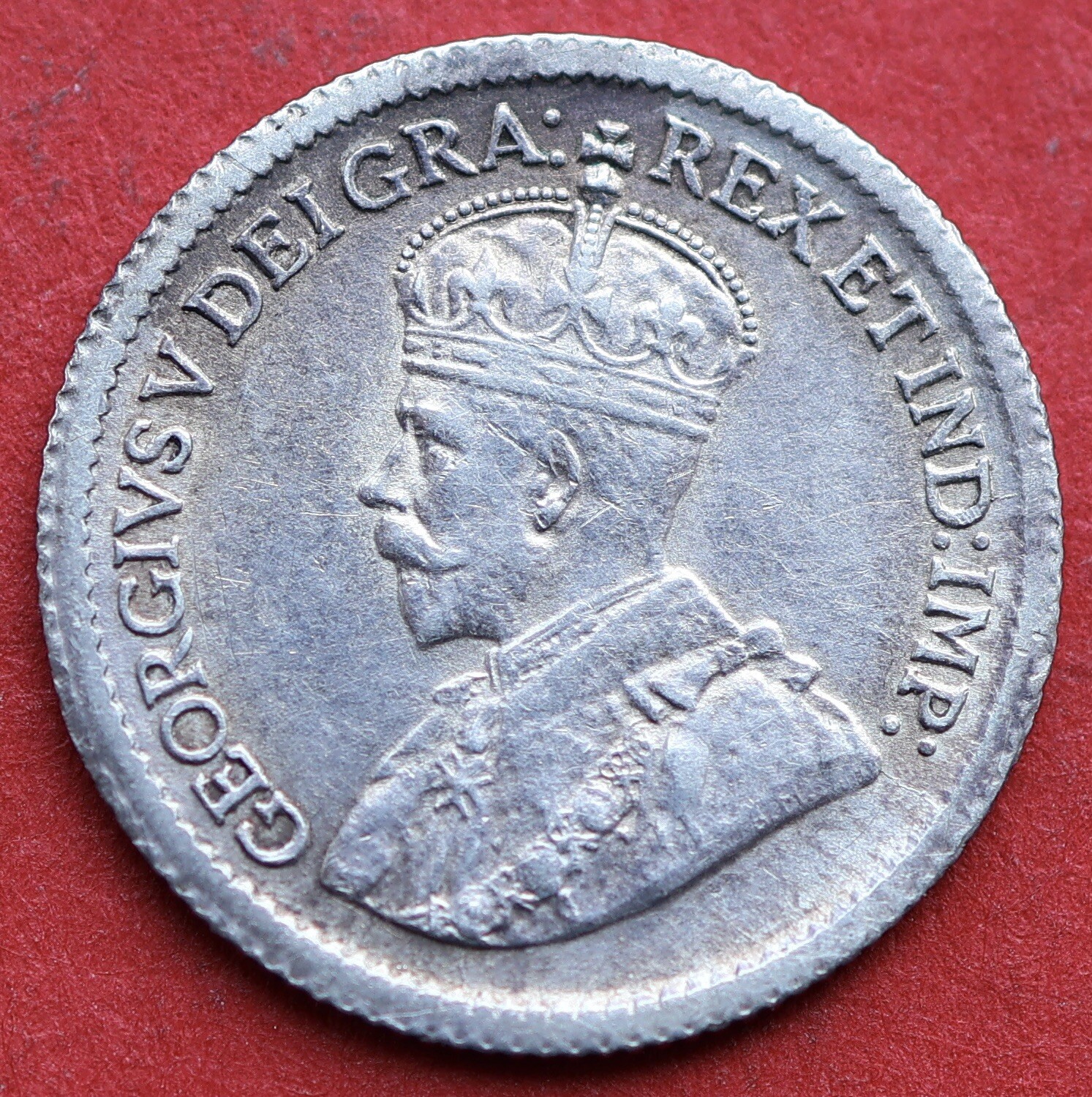 1916 Canada 5 Cents - EF/AU - Lot#10847