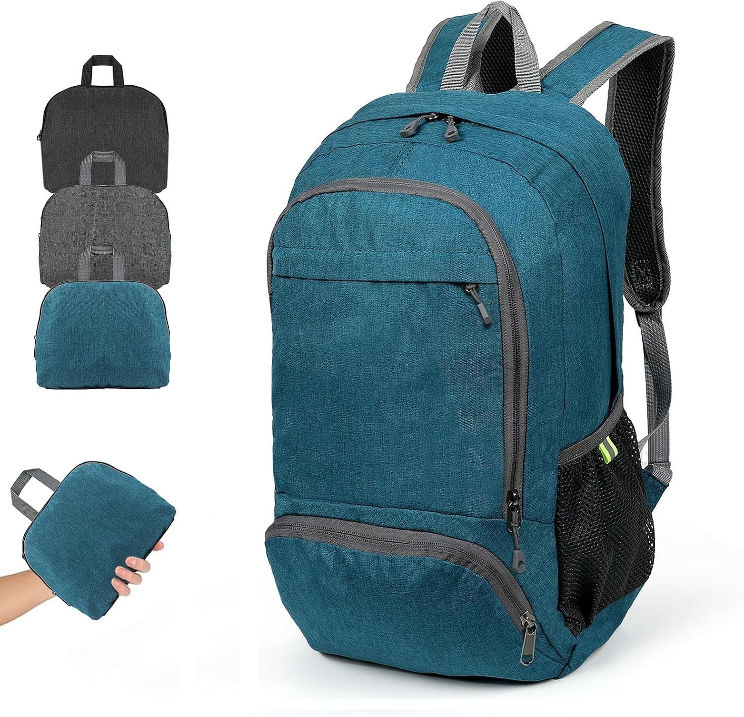 Ultra Lightweight Packable Backpack 25L - Foldable Hiking Daypack for Travel,...