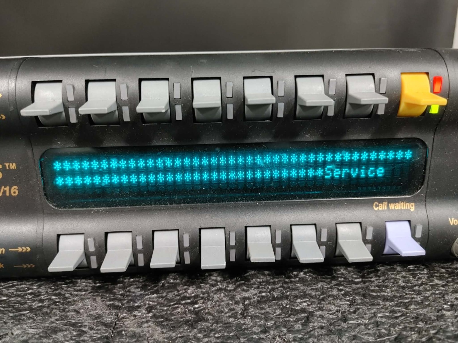 Telex RTS 90007656003 KP-32/16 Professional Broadcast Intercom Control Panel