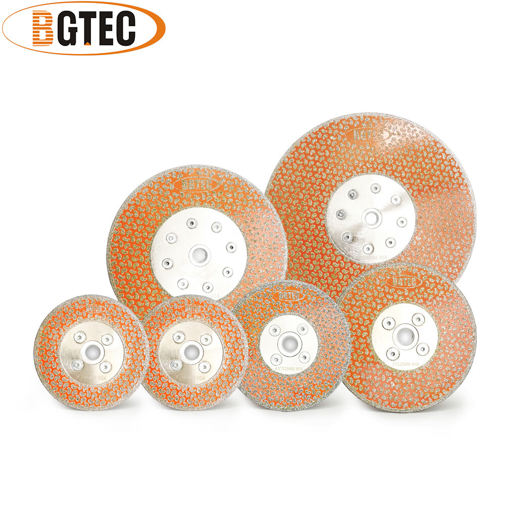 Diamond Cutting Grinding Disc 4-9inch Electroplated Saw Blade for Marble Granite