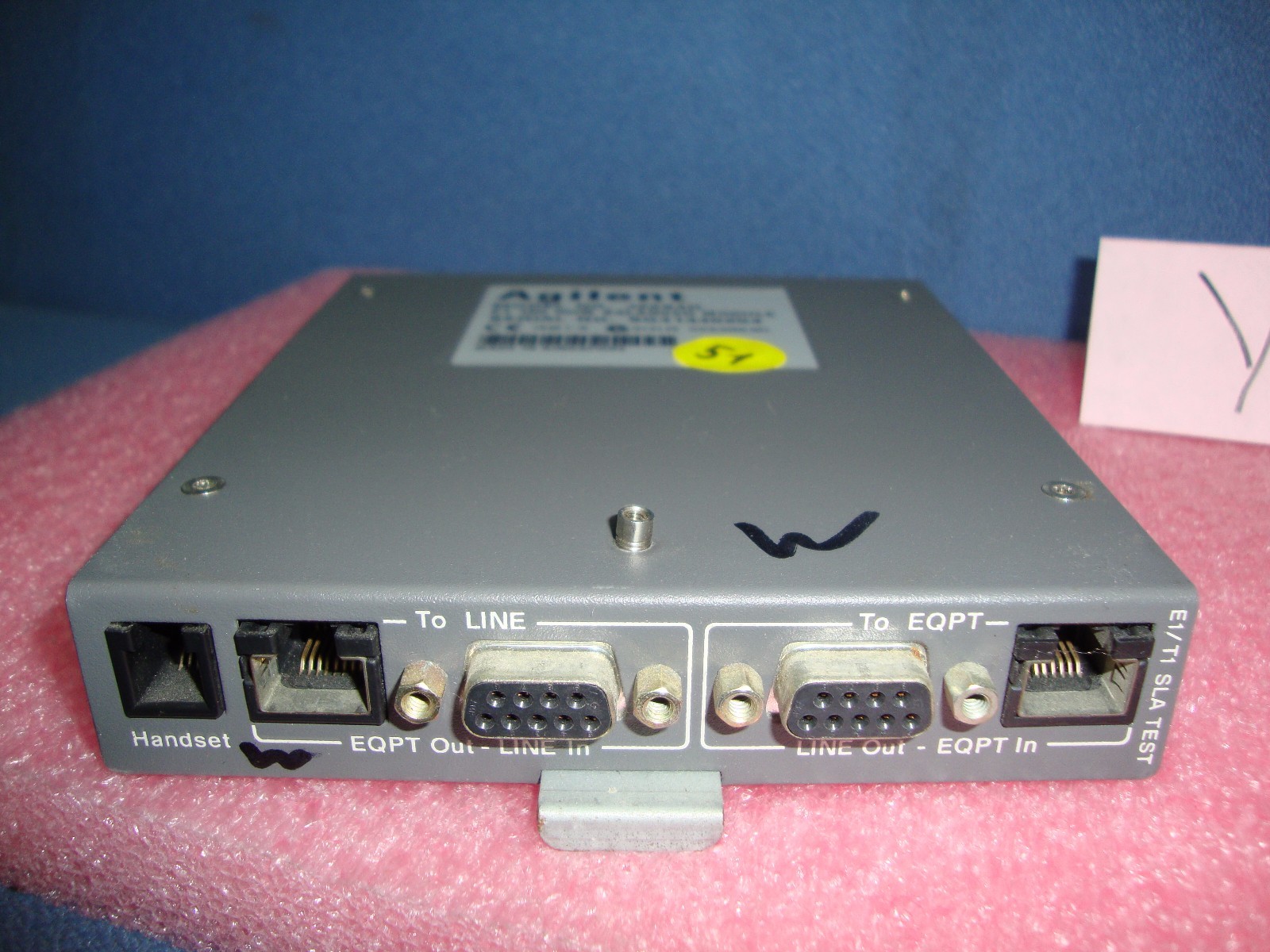 Agilent HP J2294D E1 120 OHM BALANCED MODULE