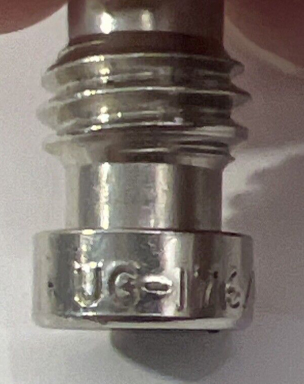 Switchcraft Connector With UG-176/U Reducer, Plus Other Unknown (Think Audio?)