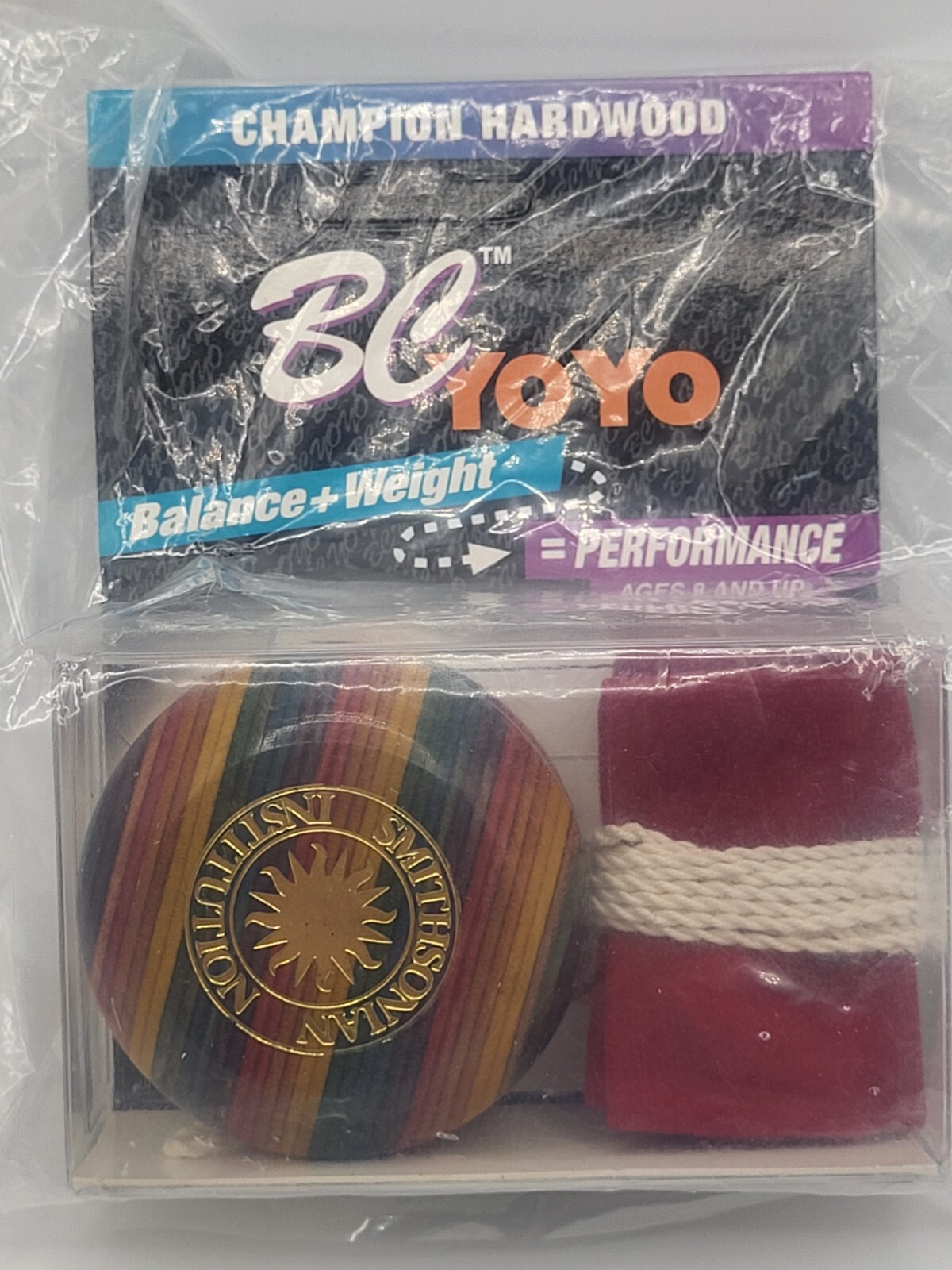 Vintage 1996 BC YoYo Rainbow Smithsonian #20249 in Original Box