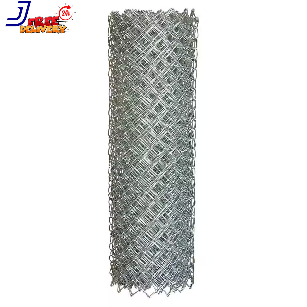 6 Ft. X 50 Ft. 11.5 Gauge Galvanized Steel Chain Link Fence Fabric FREE SHIPPING
