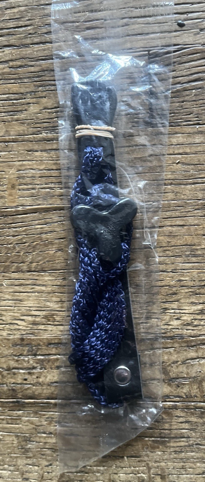 Sound Hole Guitar/Uke Rope Strap Blue