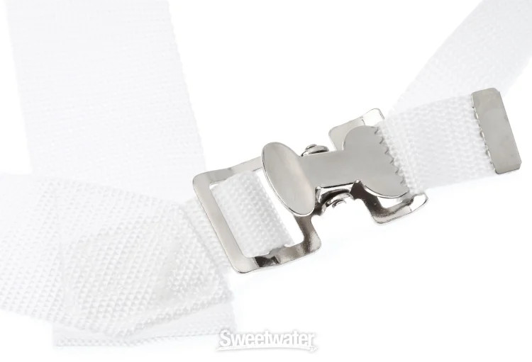 Ludwig Cadet Bass Drum Sling - White