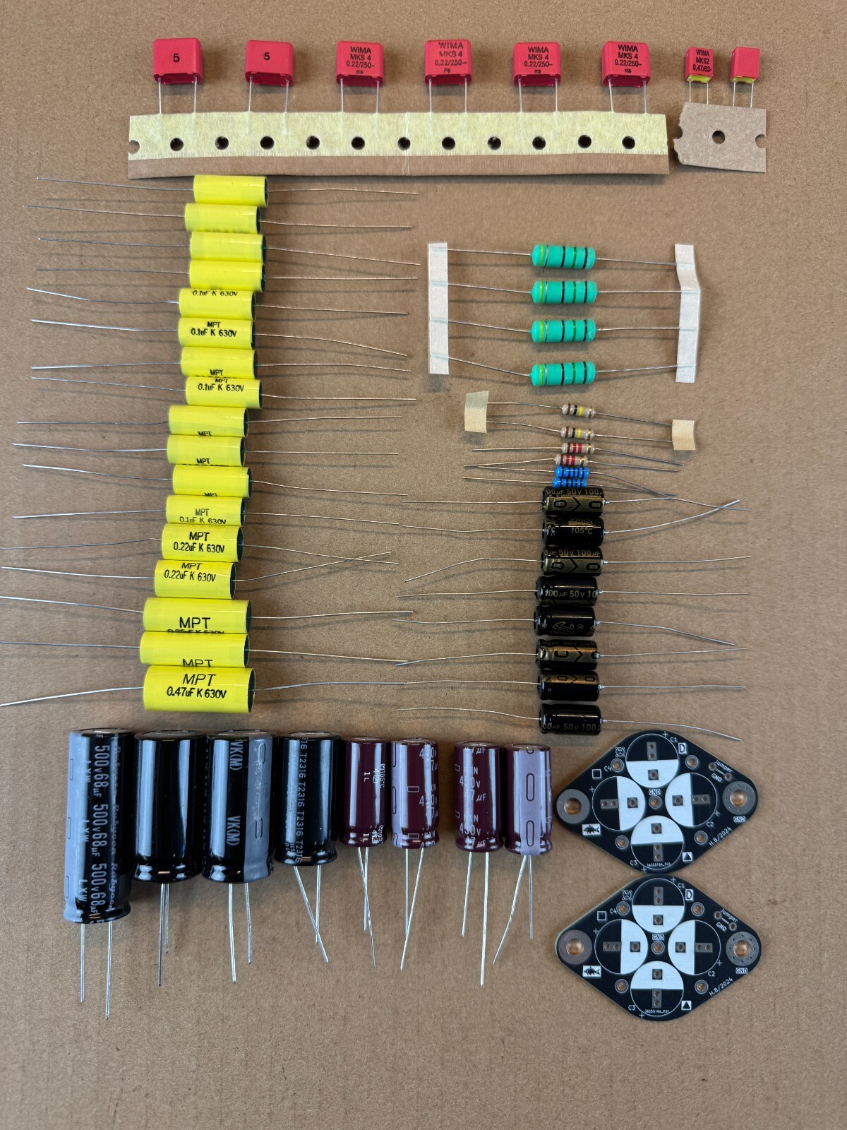 McIntosh MA230 Recap Kit w/ Instructions Amplifier Rebuild Set COMPLETE
