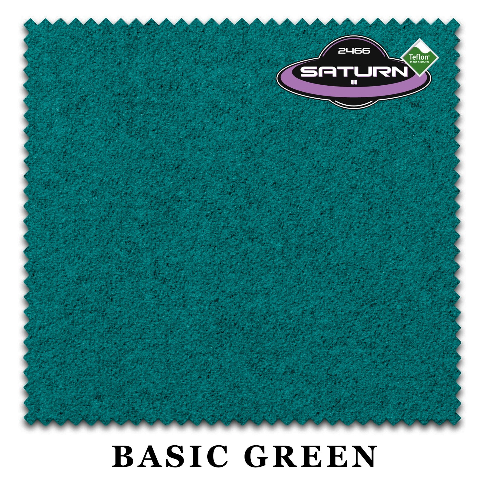 Championship Saturn II Billiard Pool Table Felt Cloth with Teflon -FREE Spots