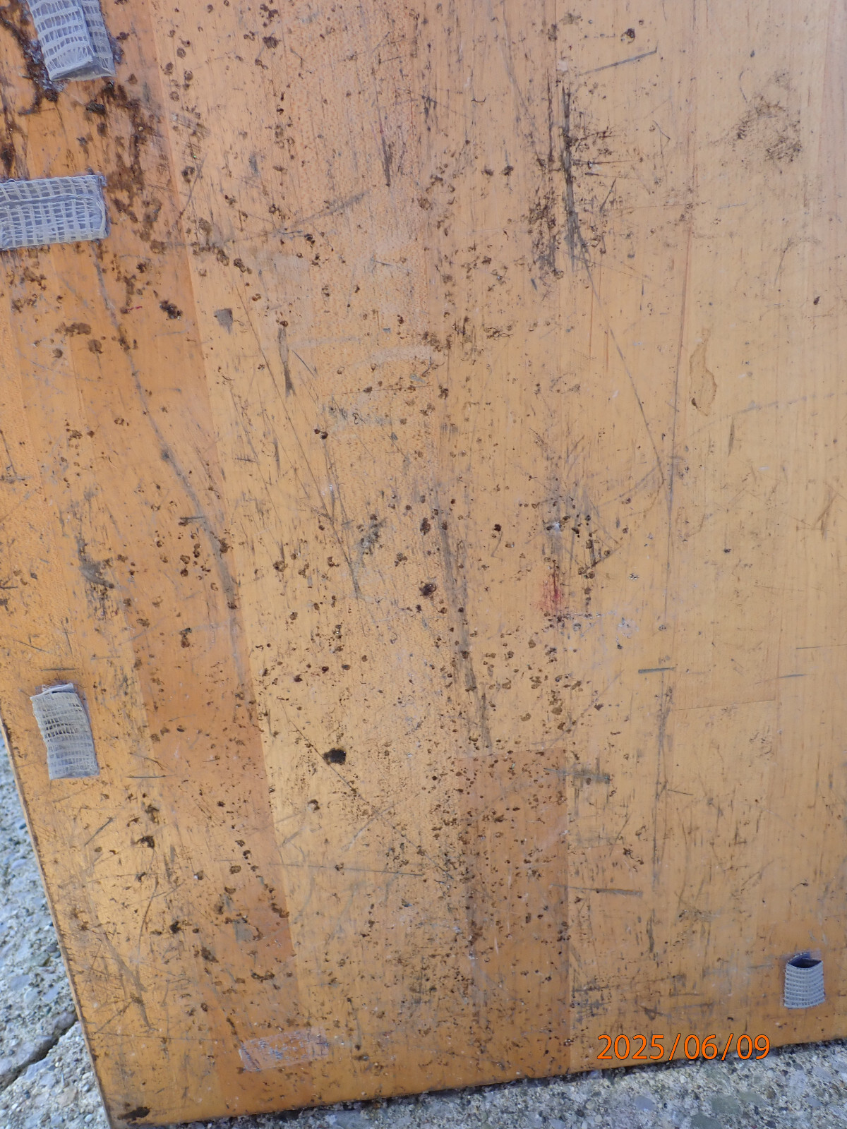 WOOD WELDED MAPLE BUTCHER BLOCK WORKBENCH WORK BENCH TOP FROM A MACHINE SHOP