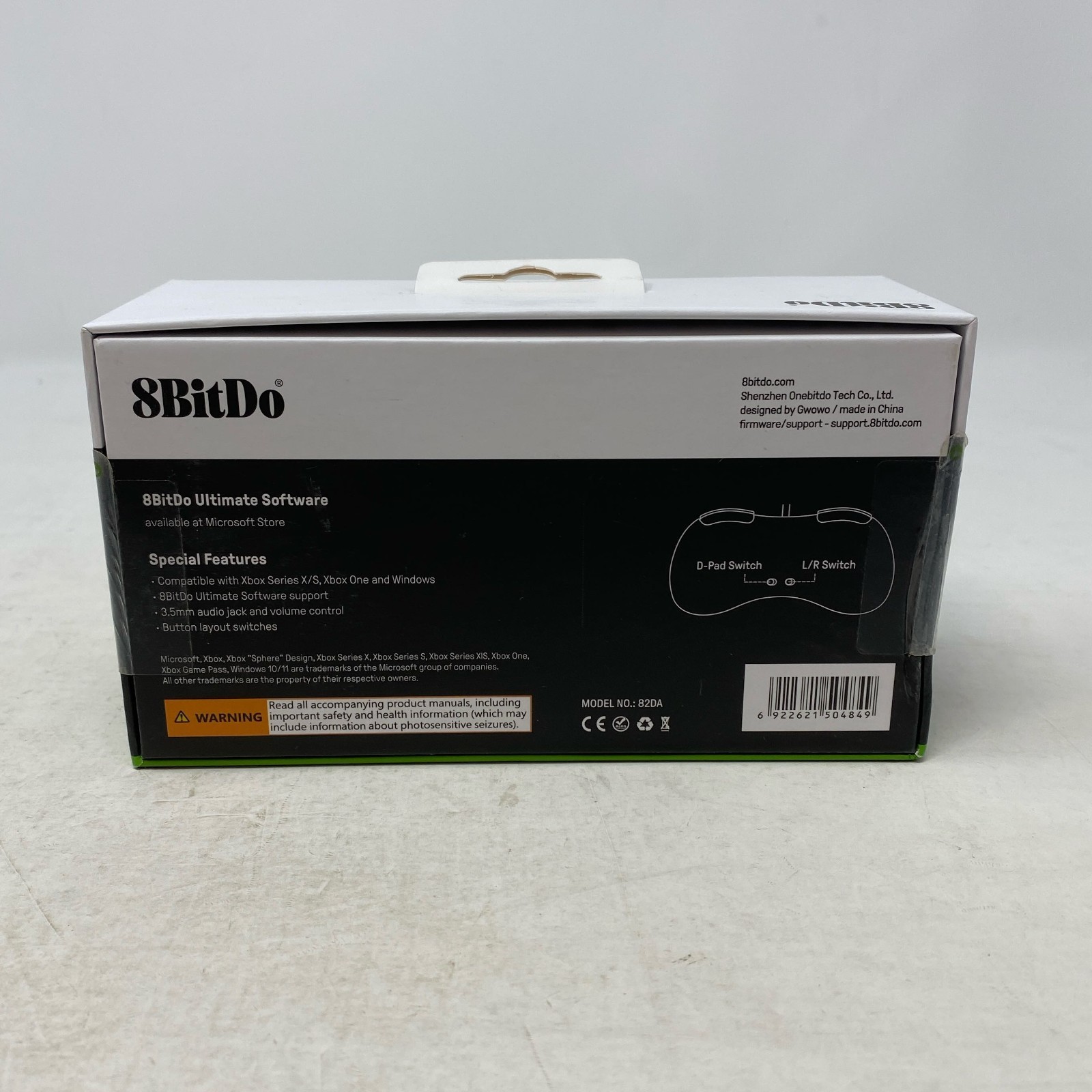 8BitDo M30 Wired Controller for Xbox Series X|S - Black