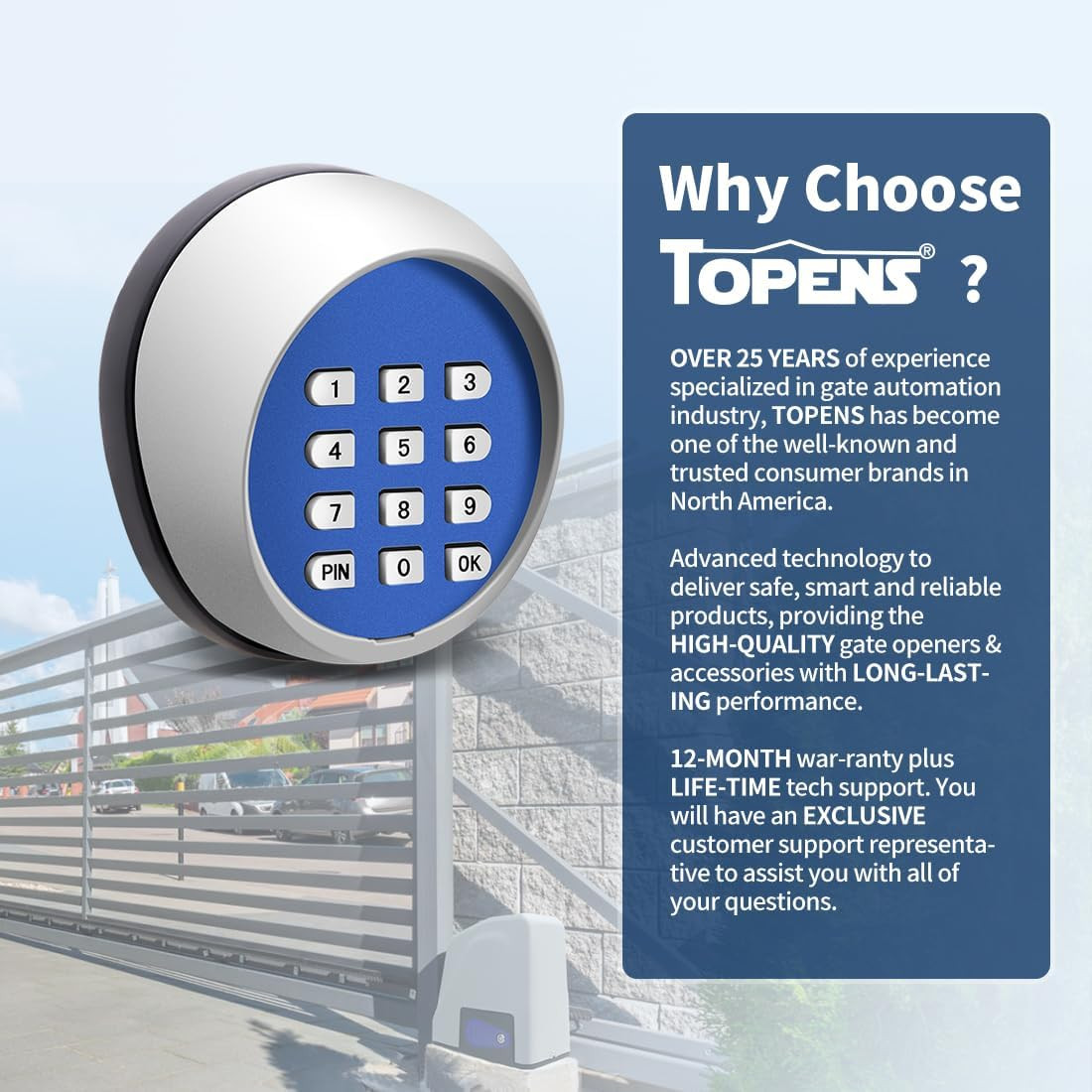 TKP3 Wireless Keypad Keyless Entry Keypad Digital Code Panel Security Control fo