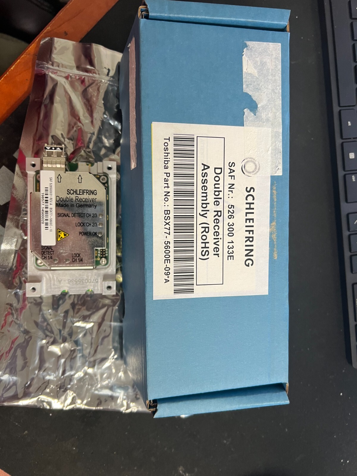 Schleifring Transmitter Unit 125 MBit/Sec 526300133E {X1}